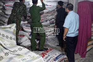 An Giang: Thu giữ hơn 9 tấn đường cát nghi nhập lậu