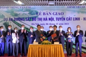 Bàn giao dự án, chính thức vận hành thương mại đường sắt Cát Linh - Hà Đông