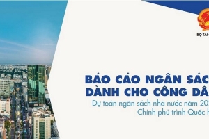 Công bố báo cáo về dự toán ngân sách năm 2022 dành cho công dân