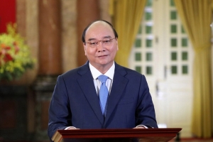 Chủ tịch nước Nguyễn Xuân Phúc: Phát triển bền vững ứng phó biến đổi khí hậu là vấn đề có ý nghĩa chiến lược