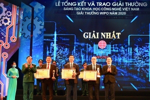 Gốm Đất Việt đạt 2 giải Nhất và 1 giải Nhì cuộc thi sáng tạo khoa học công nghệ 2020