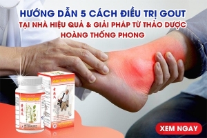 5 cách cải thiện bệnh gout tại nhà hiệu quả và tiết kiệm