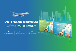 Mua vé tháng tiện ích, bay thỏa thích cùng Bamboo Airways
