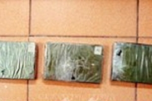 Công an tỉnh Điện Biên bắt đối tượng vận chuyển 03 bánh heroin và 03 kg ma túy đá