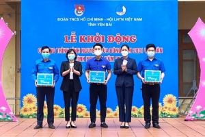 Tỉnh Đoàn Yên Bái khởi động chương trình tình nguyện mùa Đông năm 2021 - Xuân tình nguyện 2022