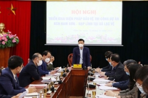 Bắc Ninh: Họp bàn triển khai các biện pháp thi công Khu công nghiệp Nam Sơn - Hạp Lĩnh