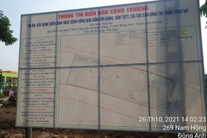 Hà Nội: Những dự án đấu thầu và thi công tại xã Nam Hồng