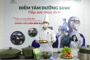 Minh Long với chương trình “Bữa điểm tâm cho tuyến đầu chống dịch”