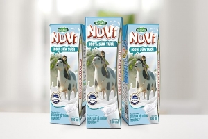 Nutifood tạo đột phá mới với sữa tươi từ bò ăn thảo dược
