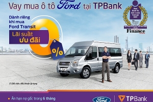 Mua xe Ford Transit, vay ngân hàng nào lợi nhất?
