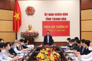 UBND tỉnh Thanh Hóa họp đánh giá tình hình kinh tế - xã hội năm 2021