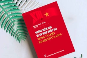 Giới thiệu cuốn sách 'Những điểm mới về an ninh quốc gia trong Văn kiện Đại hội XIII của Đảng'
