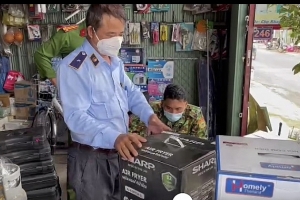 An Giang: Thu giữ hơn 400 sản phẩm đồ điện gia dụng không rõ nguồn gốc xuất xứ