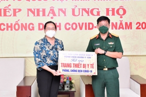 Bến Tre tiếp nhận vật tư y tế và gạo phòng, chống dịch Covid-19