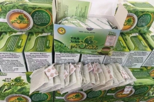 Sản phẩm Trà xạ đen Protea bị cảnh báo vi phạm luật quảng cáo