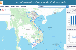 Tổng cục Thống kê công bố Hệ thống dữ liệu không gian dân số và phát triển