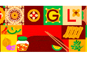 Google Doodle tôn vinh phở Việt Nam trên công cụ tìm kiếm