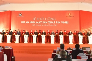 Vingroup khởi công nhà máy sản xuất pin ô tô đầu tiên và hiện đại nhất Việt Nam
