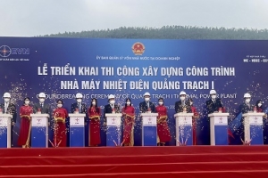 EVN triển khai thi công xây dựng Nhà máy Nhiệt điện Quảng Trạch I