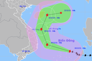 Cảnh báo: Bão số 9 giật cấp 17 đang di chuyển nhanh vào khu vực vùng biển từ Phú Yên - Khánh Hòa