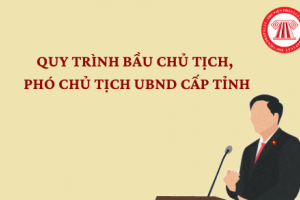 Sửa đổi quy định về thẩm định, phê chuẩn kết quả bầu chủ tịch, phó chủ tịch UBND