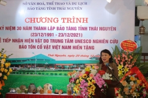 Bảo tàng Thái Nguyên kỷ niệm 30 năm Ngày thành lập và tiếp nhận 320 hiện vật hiến tặng
