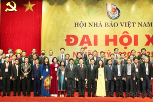 Ra mắt Ban Chấp hành khoá XI Hội Nhà báo Việt Nam