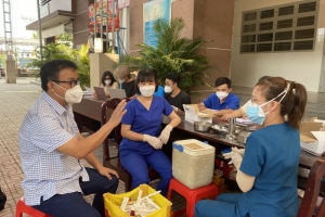 Bình Dương tiếp tục đẩy mạnh triển khai tiêm mũi 3 vaccine ngừa Covid-19
