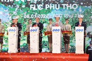 Động thổ quần thể Du lịch nghỉ dưỡng sinh thái FLC Phú Thọ