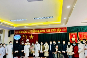 Bệnh viện Đa khoa tỉnh Thanh Hoá cử đoàn cán bộ y, bác sĩ tham gia hỗ trợ điều trị Covid-19 tại Hà Nội