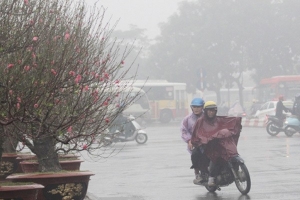 Thời tiết ngày 20/01: Bắc Bộ mưa rào và dông, vùng núi có nơi rét đậm