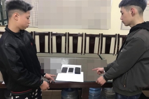 Bắt nhóm cướp gây ra hàng loạt vụ cướp giật trên địa bàn Hà Nội