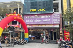 Khách mua vàng giảm trong ngày vía Thần tài tại Vinh