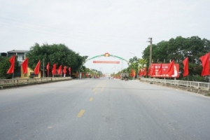 Tỉnh Thanh Hóa có thêm hai huyện đạt chuẩn nông thôn mới