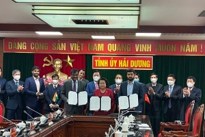 Hải Dương ký kết hợp tác đầu tư dự án Công viên Dược phẩm quốc tế