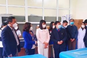 Viện Vệ sinh dịch tễ Trung ương kiểm tra, giám sát công tác tiêm phòng vaccine Covid-19 tại Thanh Hóa