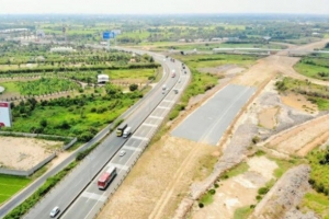 Cao tốc Cam Lâm – Vĩnh Hảo tăng tốc thi công nhờ huy động vốn thành công