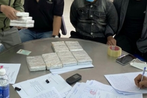 Triệt phá đường dây mua bán ma túy xuyên quốc gia, thu giữ 10 bánh heroin