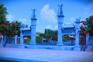 Đẩy nhanh tiến độ thi công Đền thờ mẹ Việt Nam anh hùng tỉnh Thái Bình