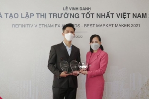 Techcombank chiến thắng 03 giải thưởng uy tín lĩnh vực ngoại hối Matching