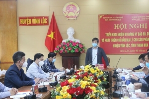Thanh Hóa triển khai nhiệm vụ đăng ký bảo hộ, quản lý và phát triển chỉ dẫn địa lý cho sản phẩm Sâm Báo