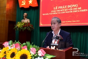 Phát động cuộc thi bút ký “"Di sản, văn hóa và con người Thừa Thiên Huế”