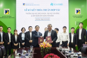 Tập đoàn Xây dựng Hòa Bình hợp tác đào tạo với Đại học Huế và Đại học Đà Nẵng