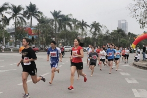 165 vận động viên tham gia Giải chạy Nagakawa Cúp Báo Bắc Ninh lần thứ 26