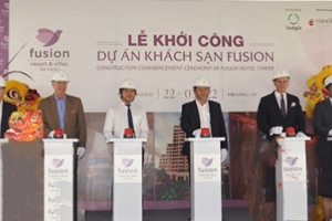 Khởi công xây dựng khối khách sạn Fusion 50 triệu USD cao 18 tầng tại TP. Đà Nẵng