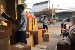 Thu giữ trên 2.000 bộ, khay test Sars-CoV-2 chưa có hóa đơn chứng từ tại Công ty TNHH Sang Thùy - Chi nhánh Vĩnh Long