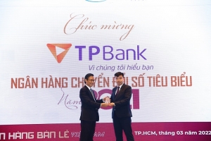 TPBank liên tục được công nhận là ngân hàng số xuất sắc