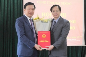 Hải Dương có Bí thư Huyện Bình Giang và Giám đốc Sở Tài chính mới