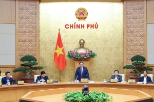 Chính phủ họp phiên thường kỳ tháng Ba