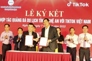 Nghệ An hợp tác với ứng dụng Tik Tok để quảng bá du lịch